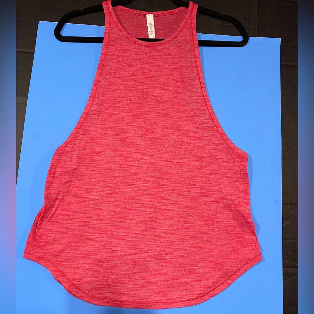 LULULEMON ATHLETICA PINK TANK SIZE 8 LIKE NEW
